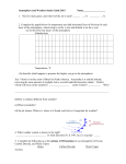 Atmosphere and Weather Study Guide 2015 Name