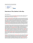Overview of The Catcher in the Rye