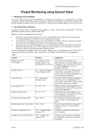 7. Earned Value calculations and performance indicators