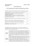 Their social science rubric