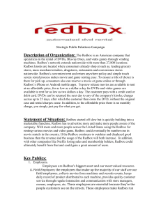 RedBox IMC - WordPress.com