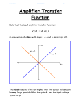 Amplifier Transfer F..