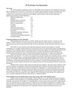 AP Test Information