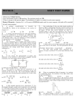 neet test paper 10 - Sigma Physics Centre