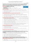 Drug Information Sheet("Kusuri-no-Shiori") Internal Published: 05