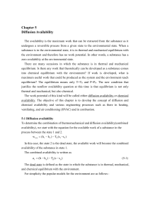 Chapter 5 Diffusion Availability