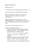 Notes 1 - Wharton Statistics