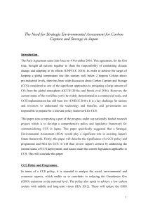 The Need for Strategic Environmental Assessment for Carbon