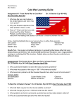 Cold War Learning Guide