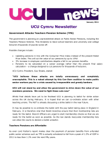 UCU Cymru news, Jan 11