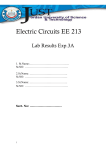 Electric Circuits EE316