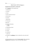 Study Guide: Cell Test