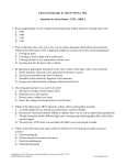 Questions for Electrocardiography article