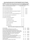 For patients:The following questions will help us determine