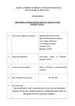 proforma for registration of subjects for