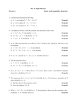 A Factor and Remainder Theorems