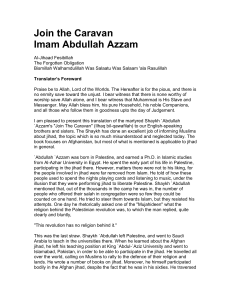 Join the Caravan - Abdul Azzam