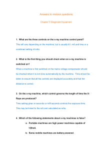 Chapter 4 The Construction of an x-ray Unit