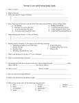 Newton`s Laws and Friction Review File