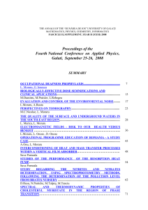 FASCICLE II, SUPPLEMENT, YEAR II (XXXI) 2008