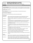 Lesson Summary: Students consider how Florida`s climate has