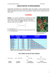 UNSATURATED HYDROCARBONS