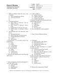 Exam 4 Review - Iowa State University