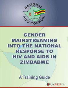 Gender and Sexuality - National AIDS Council of Zimbabwe