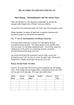 Thermodynamics and Carnot Cycle Lab Exercise