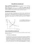 Disequilibrium unemployment