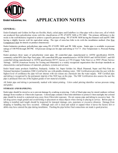 application notes - Endot Industries