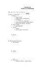 Chapter 1: Electronic Structure and Bonding, Acids and Bases