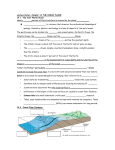 Lecture Notes: Chapter 14 THE OCEAN FLOOR