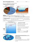 Oceanography Overview Notes