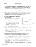 Hooke`s Law Problems