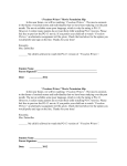 “Freedom Writers” Movie Permission Slip