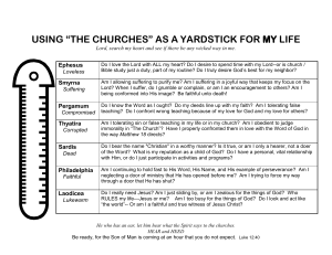 Yardstick Chart