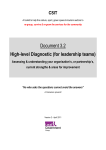 3.2. High-level diagnostic tool (Word, 4 pages, 65KB)