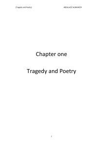 Chapter one