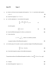 New FP2 Paper 3 1. (a) Sketch, on the same axes, the graphs with