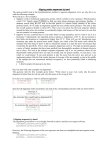 Aligning protein sequences by hand