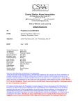 Minutes for the May 7, 2008 Conference Call