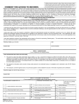 G7017 Form – Consent for Access to Records
