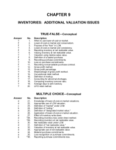 Answer No. Description - accountingreviewmaterials