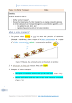 Topic 2: Diffusion, Osmosis and Active Transport