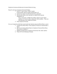 Steps for solving an Empirical Formula Problem