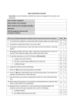 Noise Identification Checklist