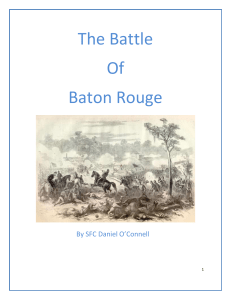 The Battle of Baton Rouge (Formatted Word Doc)