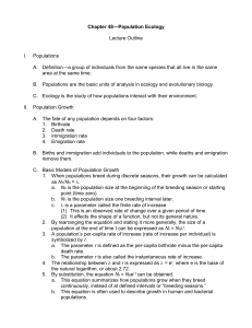 Population Ecology - Evergreen Archives