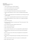 Recombinant DNA Biotech Summary Questions